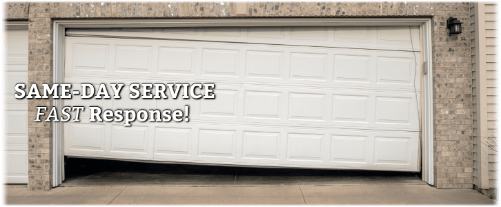 Garage Door Off Track In Center Line MI